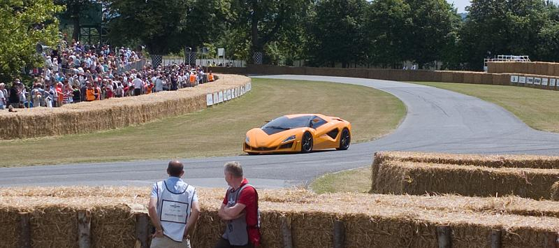Illustration for article titled Frazer-Nash Namir By Giugario Tackles Goodwood